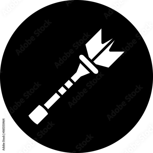 Vector Design Lance Icon Style