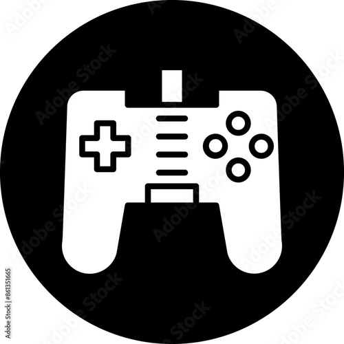 Vector Design Gamepad Icon Style