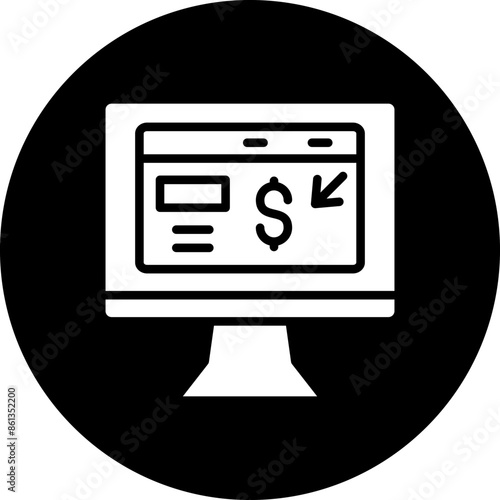 Vector Design Crowdfunding Portal Icon Style