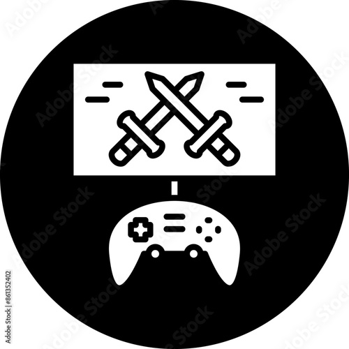 Vector Design Battle Royale Icon Style