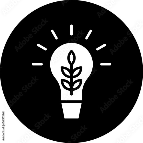 Vector Design Bioenergy Icon Style