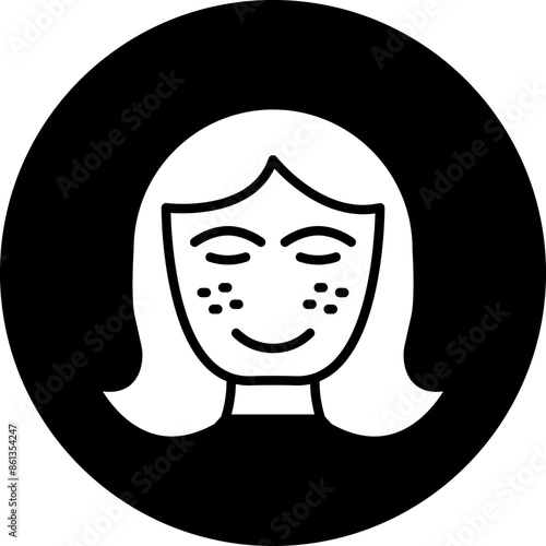 Vector Design Acne Icon Style