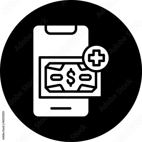 Prepaid Top Up Icon Style
