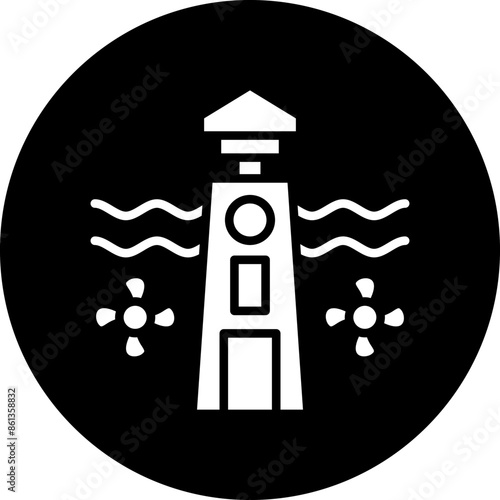 Tidal Power Icon Style