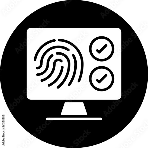 Biometrics Icon Style