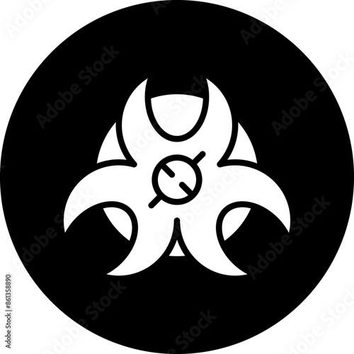 Biohazard Icon Style