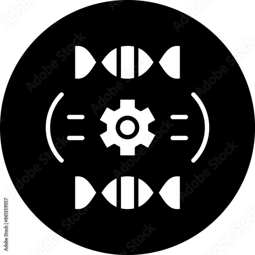 Genetic Engineering Icon Style