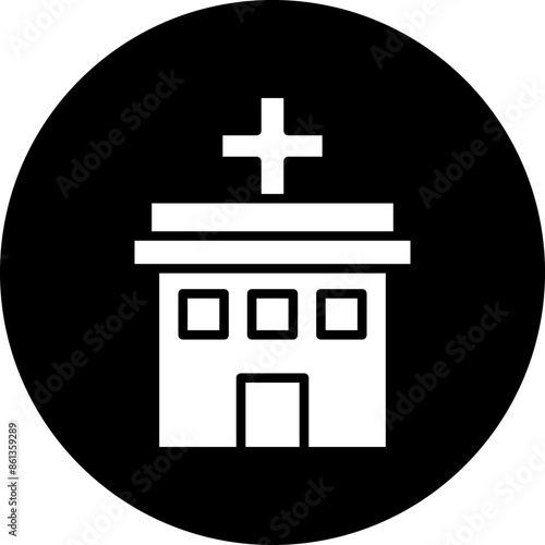 Healthcare Center Icon Style