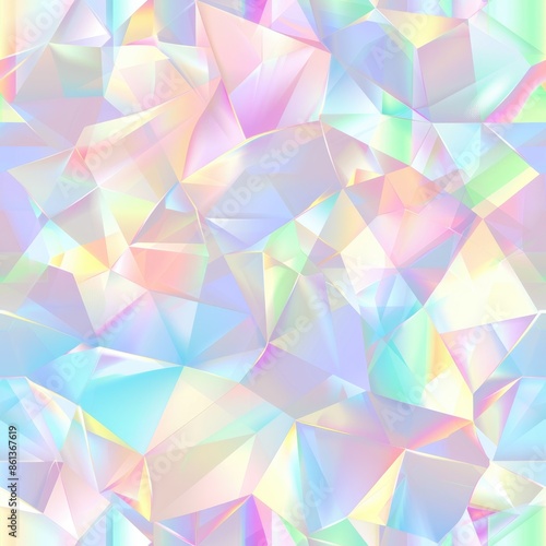 Silky waves with pastel hues blend in a seamless