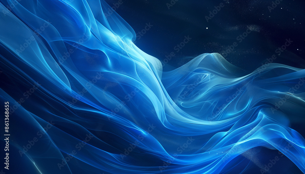 A mesmerizing abstract artwork with flowing blue waves, creating a dynamic and captivating visual experience that evokes a sense of serenity and movement A mesmerizing abstract artwork with flowing blue waves, creating a dynamic and captivating visual experience that evokes a sense of serenity and movement