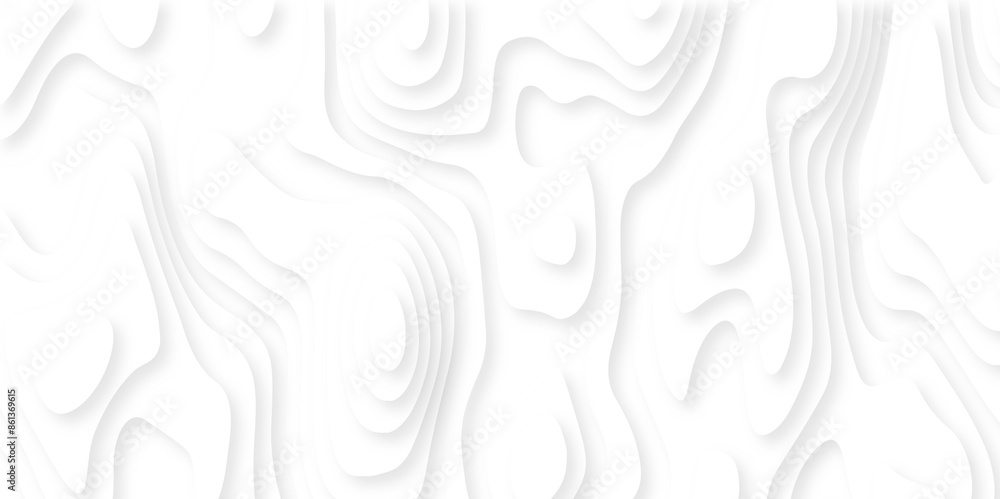 Luxury abstract lines Modern white carve wave line abstract luxury 3d papercut background. vector minimal topography map light element shadow landscape wave element curve graphic papercut design.
Luxury abstract lines Modern white carve wave line abstract luxury 3d papercut background. vector minimal topography map light element shadow landscape wave element curve graphic papercut design.
