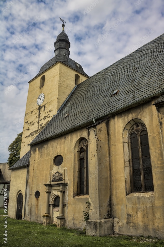 güsten, deutschland - kirche st. vitus in der altstadt