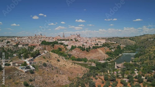 Wallpaper Mural Eagle Eye View Of The Historic City Of Toledo Torontodigital.ca
