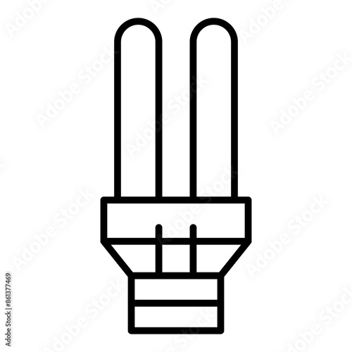 Bulb, energy bulb, energy saver, energy saver bulb Icon