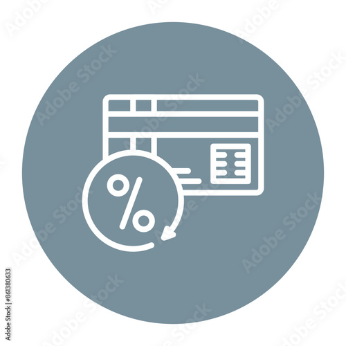 Debt Repayment icon vector image. Can be used for Loan.