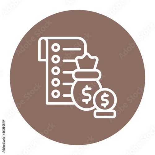 Loan Refinance icon vector image. Can be used for Loan.