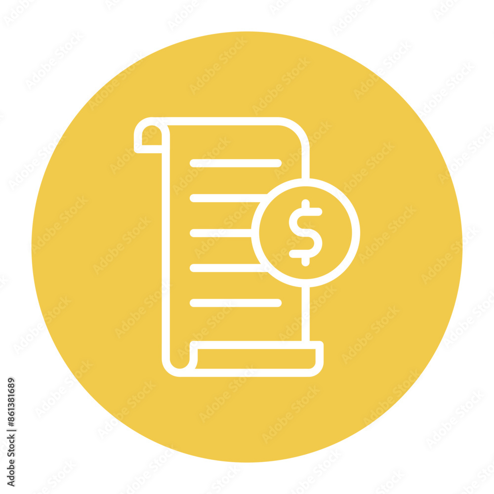 Payment Invoice icon vector image. Can be used for Freelancer. Payment Invoice icon vector image. Can be used for Freelancer.