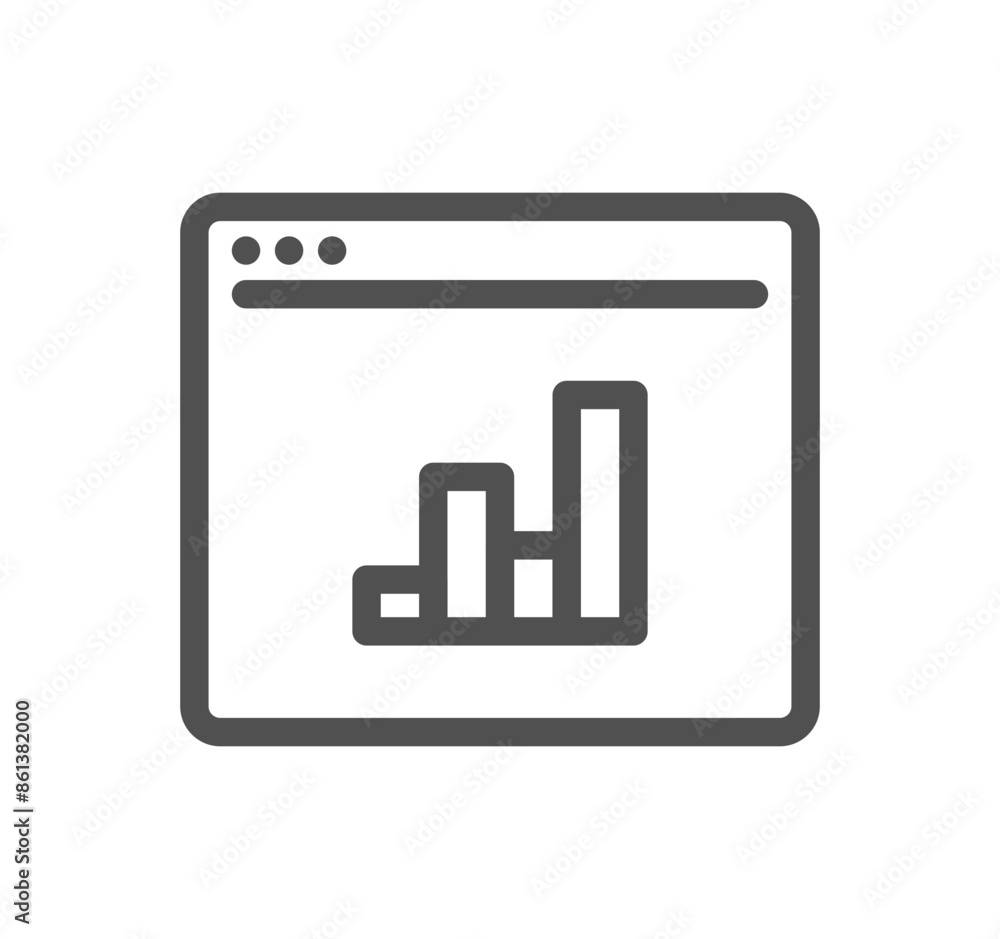 Success and growth related icon outline and linear vector.
Success and growth related icon outline and linear vector.