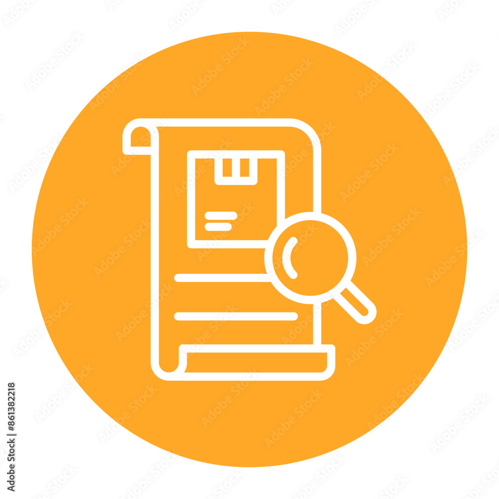 Order Tracking icon vector image. Can be used for Order Fulfilment.