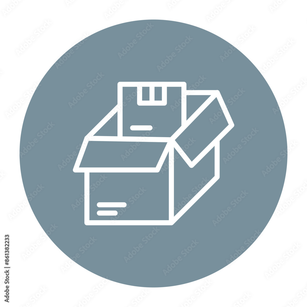 Product Packaging icon vector image. Can be used for Order Fulfilment. Product Packaging icon vector image. Can be used for Order Fulfilment.