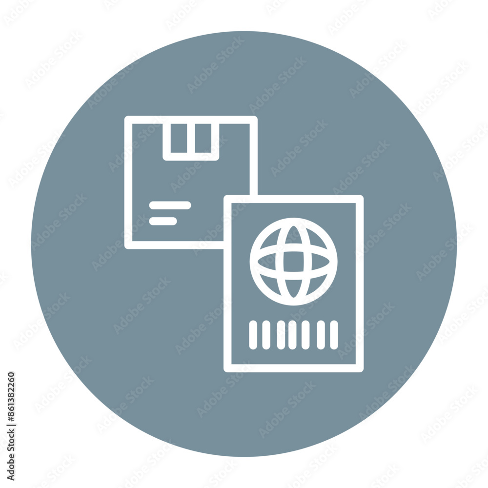 Shipping Label icon vector image. Can be used for Order Fulfilment. Shipping Label icon vector image. Can be used for Order Fulfilment.
