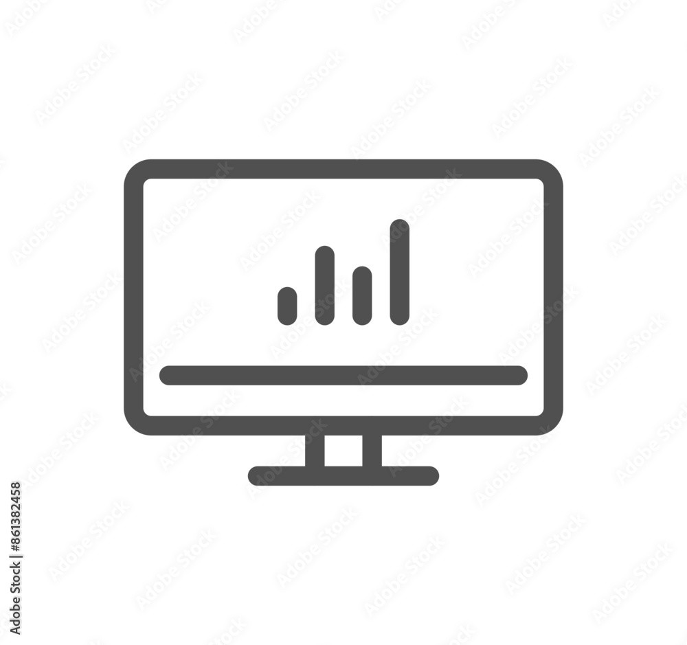 Success and growth related icon outline and linear vector.
Success and growth related icon outline and linear vector.
