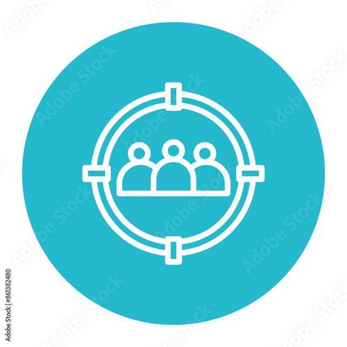 Headhunter icon vector image. Can be used for Headhunting.