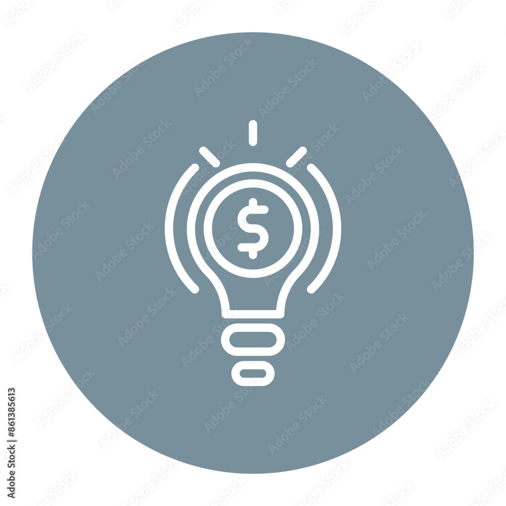 Capital Constraints icon vector image. Can be used for Business Risks.