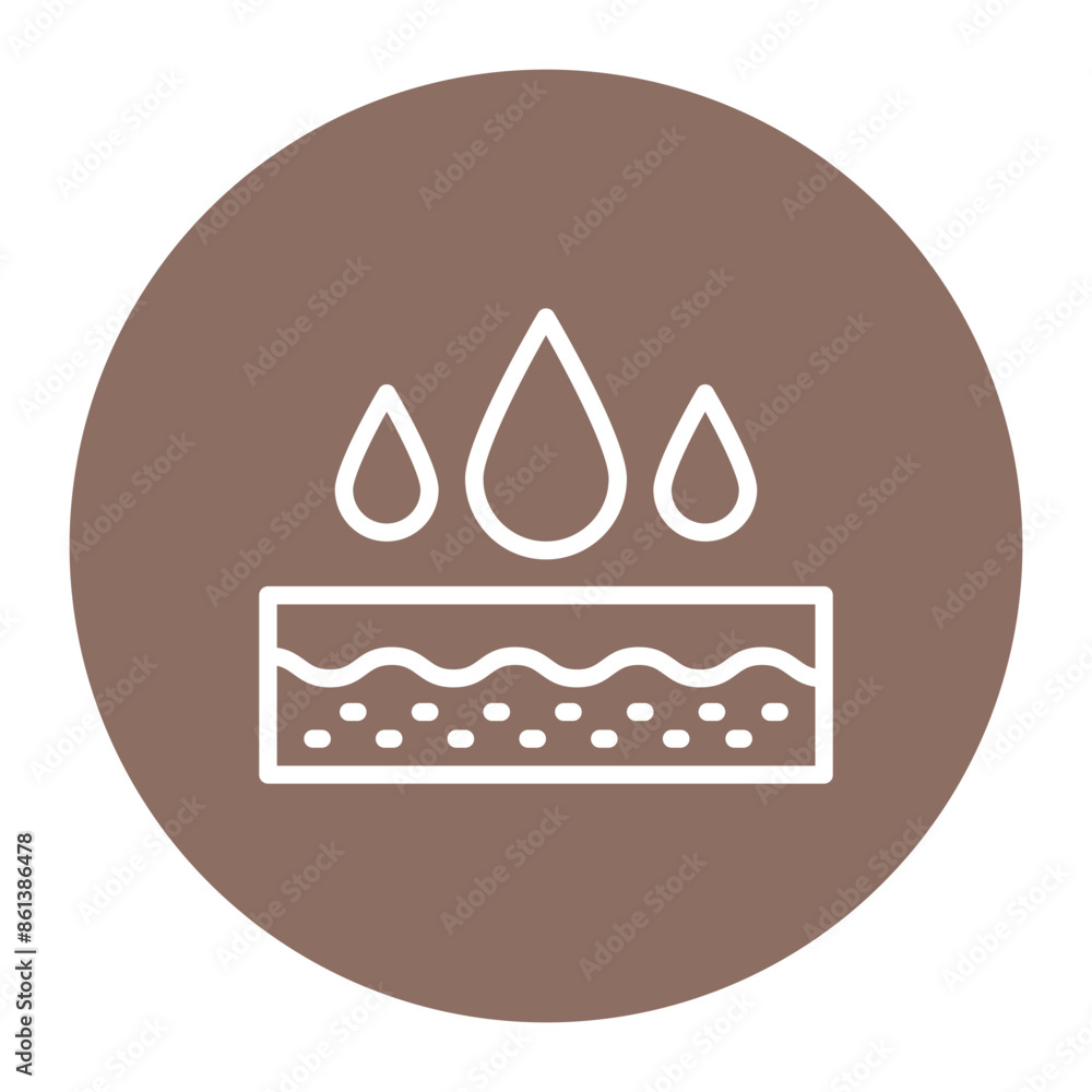 Hydrating icon vector image. Can be used for Sun Protection. Hydrating icon vector image. Can be used for Sun Protection.