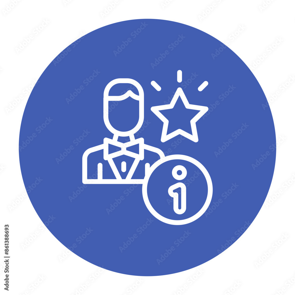 Information icon vector image. Can be used for Thought Leadership. Information icon vector image. Can be used for Thought Leadership.