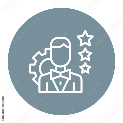 Expertise icon vector image. Can be used for Thought Leadership.
