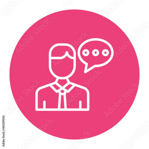 Trailblazer icon vector image. Can be used for Thought Leadership.