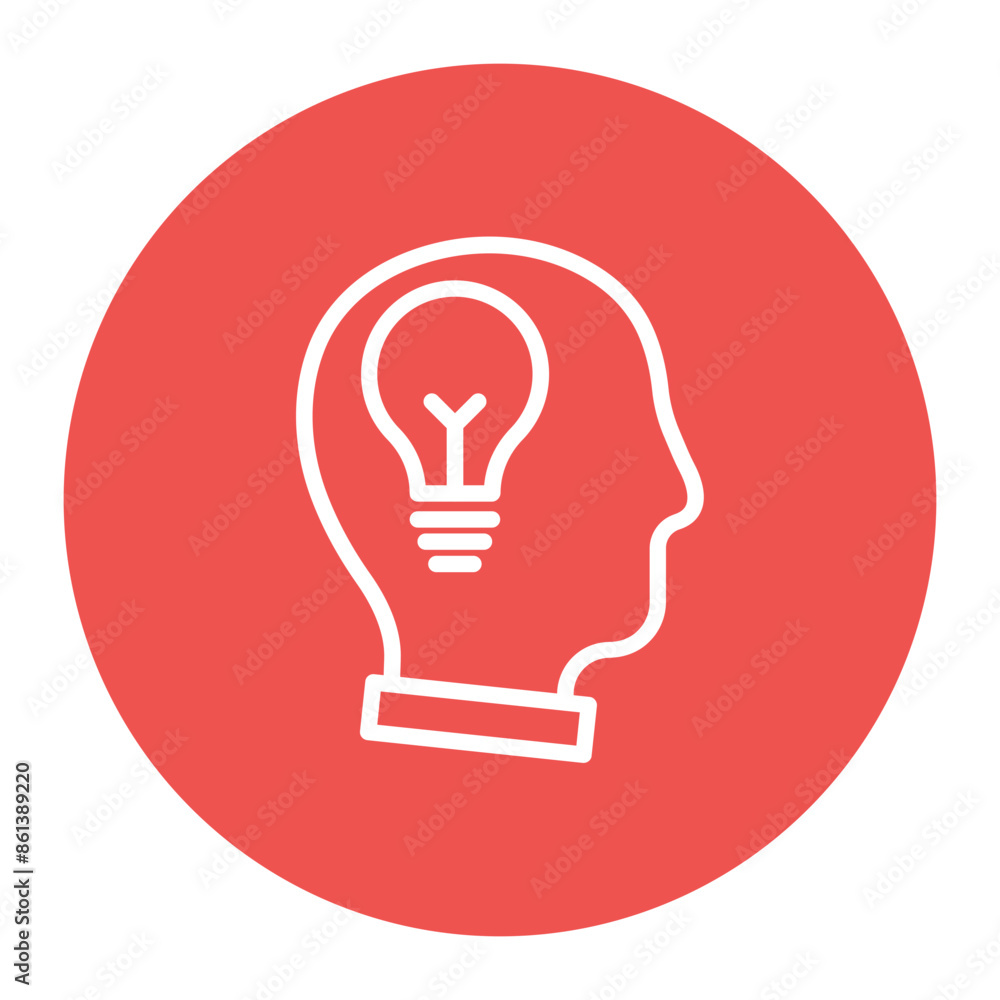 Visionary icon vector image. Can be used for Thought Leadership. Visionary icon vector image. Can be used for Thought Leadership.