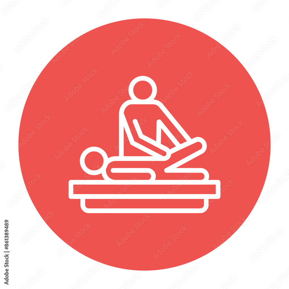 Physical Therapy icon vector image. Can be used for Physical Wellbeing. Physical Therapy icon vector image. Can be used for Physical Wellbeing.