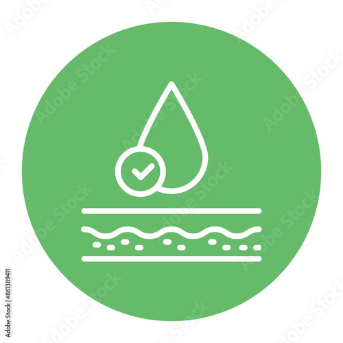 Hydration icon vector image. Can be used for Physical Wellbeing.
