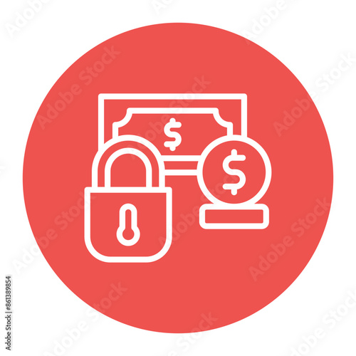 Blockage icon vector image. Can be used for Business Disruption.