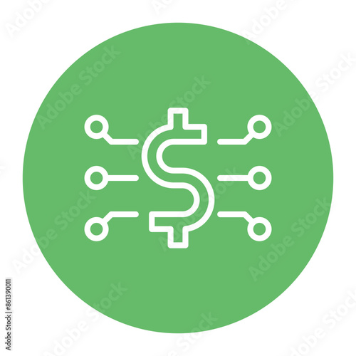 Disruption icon vector image. Can be used for Business Disruption.