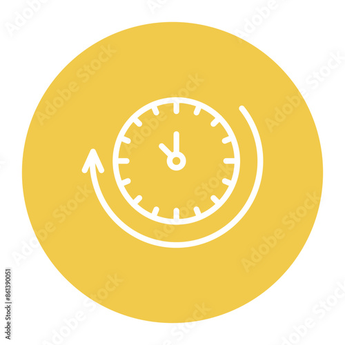 Downtime icon vector image. Can be used for Business Disruption.