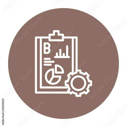 Plan B icon vector image. Can be used for Business Disruption.
