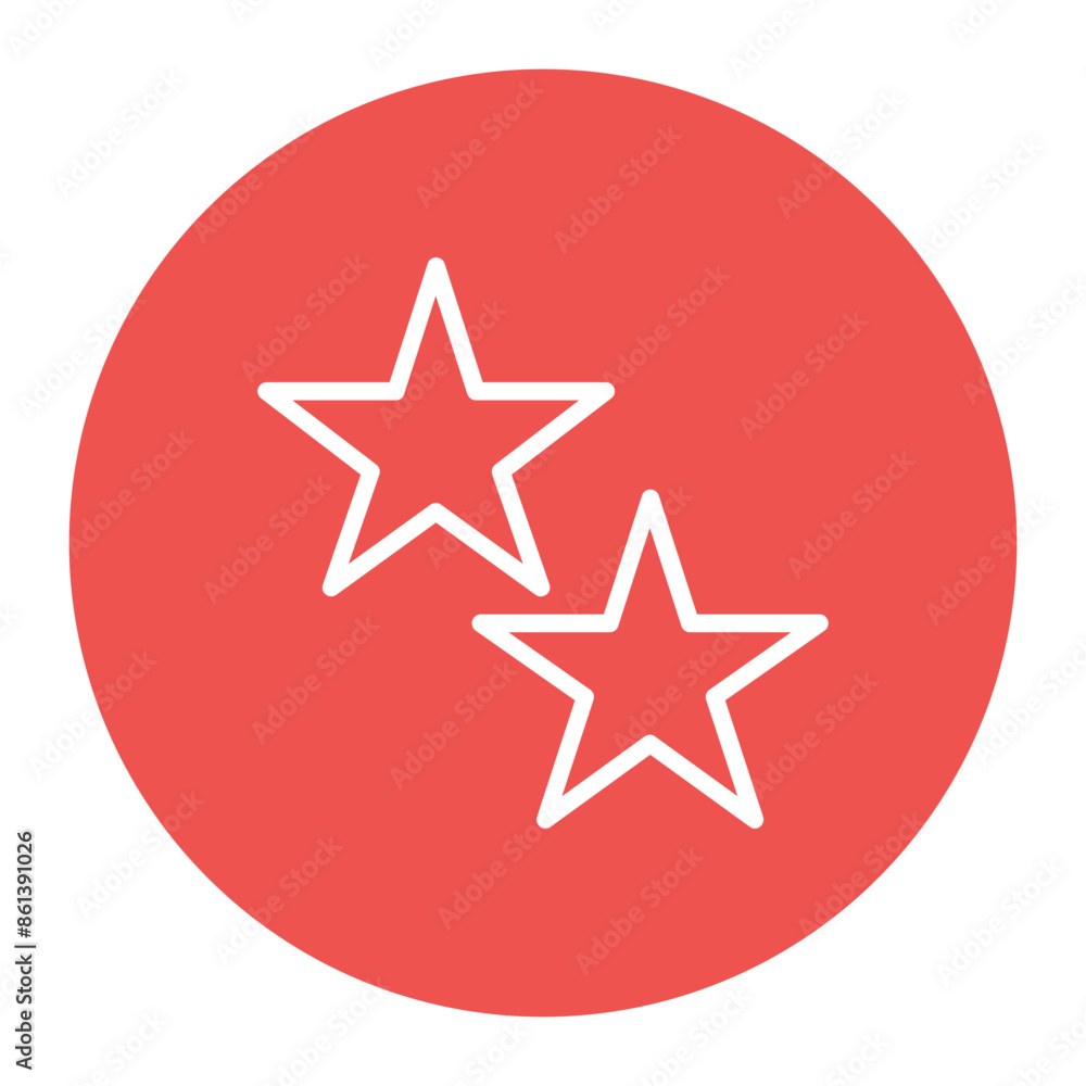 Star icon vector image. Can be used for Airplane. Star icon vector image. Can be used for Airplane.