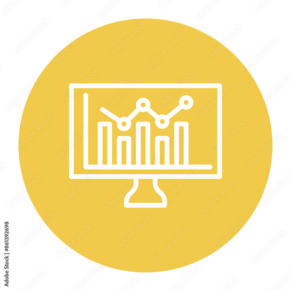 Data Analytics icon vector image. Can be used for Digital Disruption. Data Analytics icon vector image. Can be used for Digital Disruption.