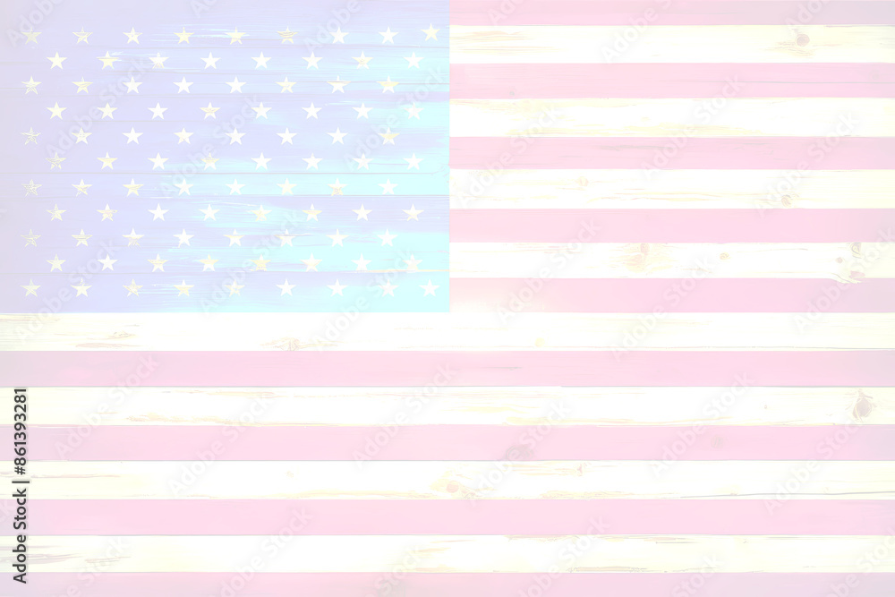 A bright vector illustration of USA flag with white centre and vignette. Apt for use as posters, letter heads, backdrops, banners, greeting cards for US Independence Day, 4th of July or Memorial Day. A bright vector illustration of USA flag with white centre and vignette. Apt for use as posters, letter heads, backdrops, banners, greeting cards for US Independence Day, 4th of July or Memorial Day.