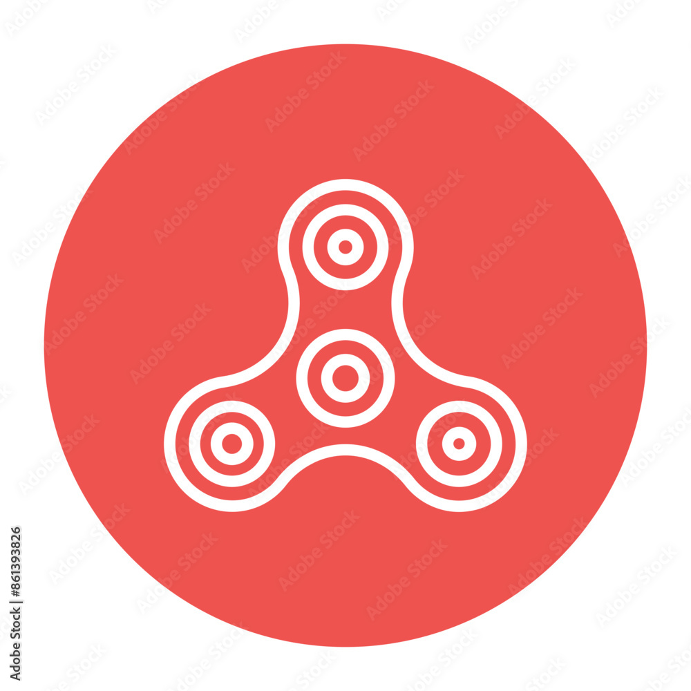 Fidgeting icon vector image. Can be used for ADHD. Fidgeting icon vector image. Can be used for ADHD.