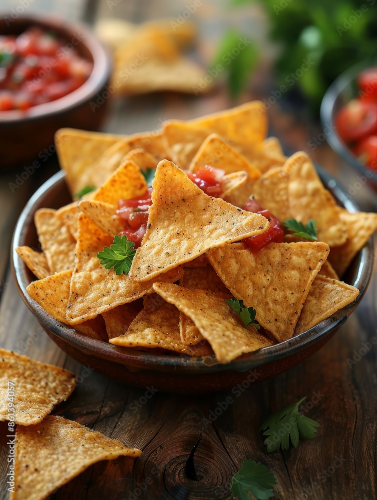 Nachos Corn Chips with Flavorful Sauce Nachos Corn Chips with Flavorful Sauce