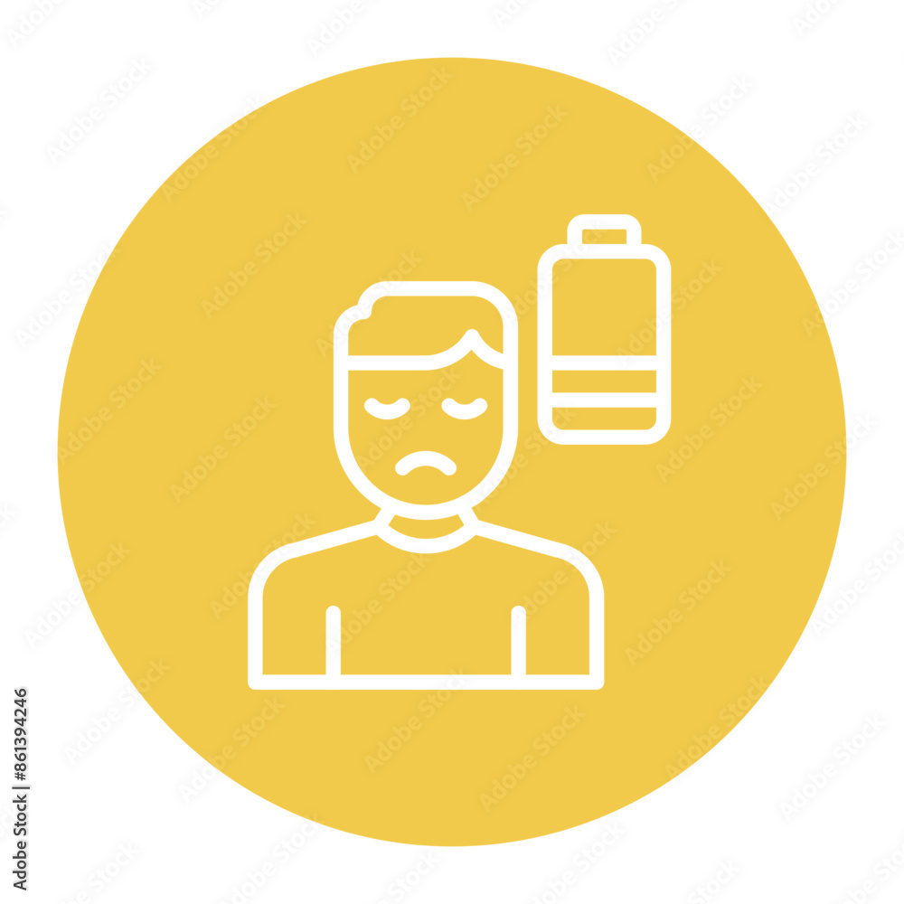 Burnout icon vector image. Can be used for Skin Burns. Burnout icon vector image. Can be used for Skin Burns.