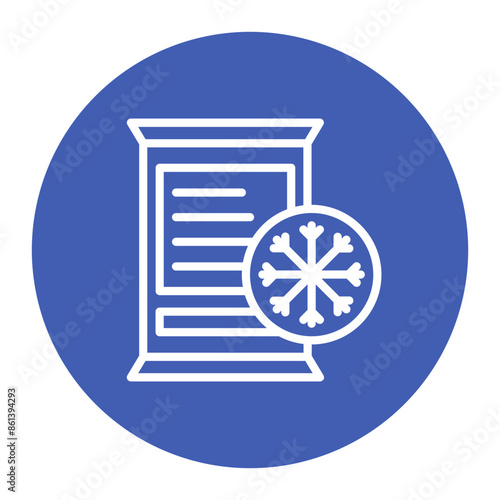 Cool Compress icon vector image. Can be used for Skin Burns.