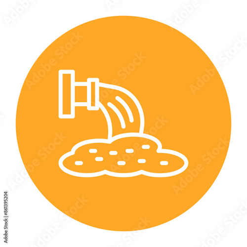 Concrete icon vector image. Can be used for Raw Metrial.