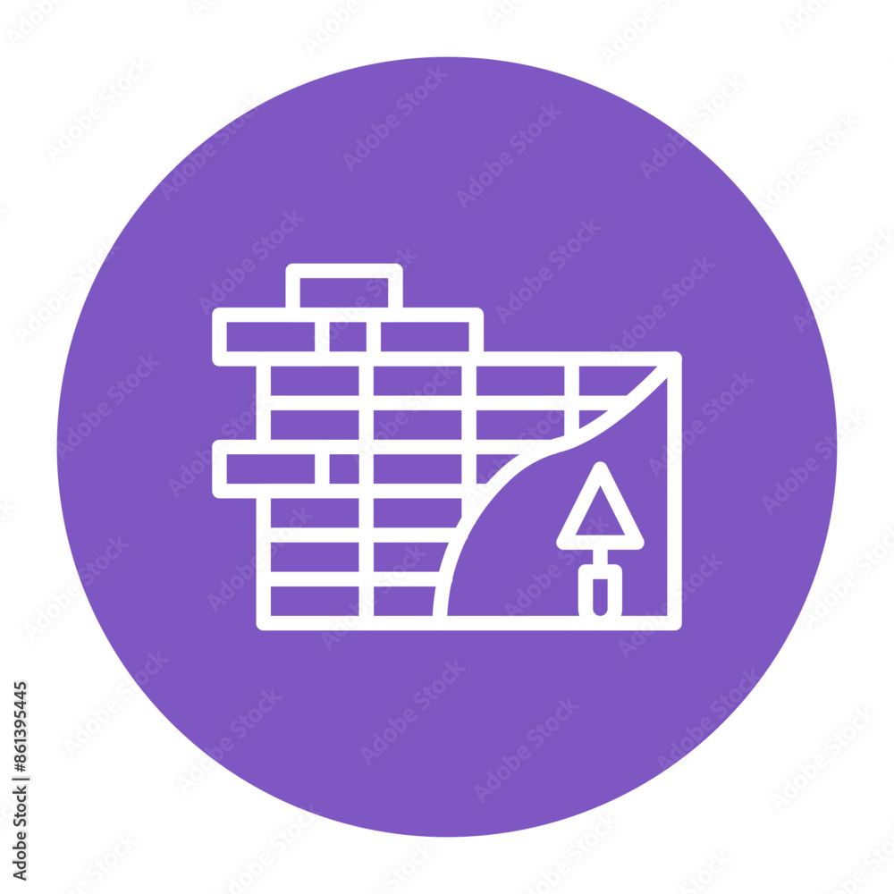 Plaster icon vector image. Can be used for Raw Metrial. Plaster icon vector image. Can be used for Raw Metrial.