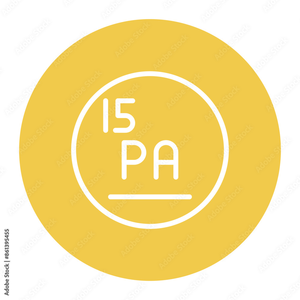 Phosphorus icon vector image. Can be used for Raw Metrial. Phosphorus icon vector image. Can be used for Raw Metrial.