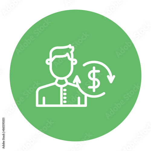 Trustee icon vector image. Can be used for Inheritance.